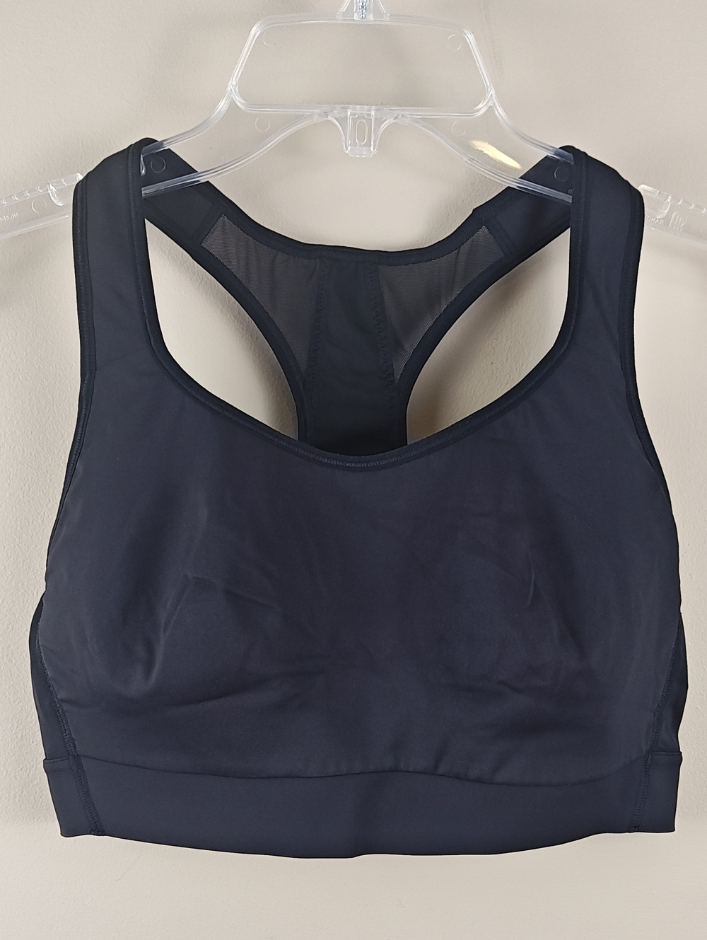 Athleta Black Hustle Bra In Supersonic